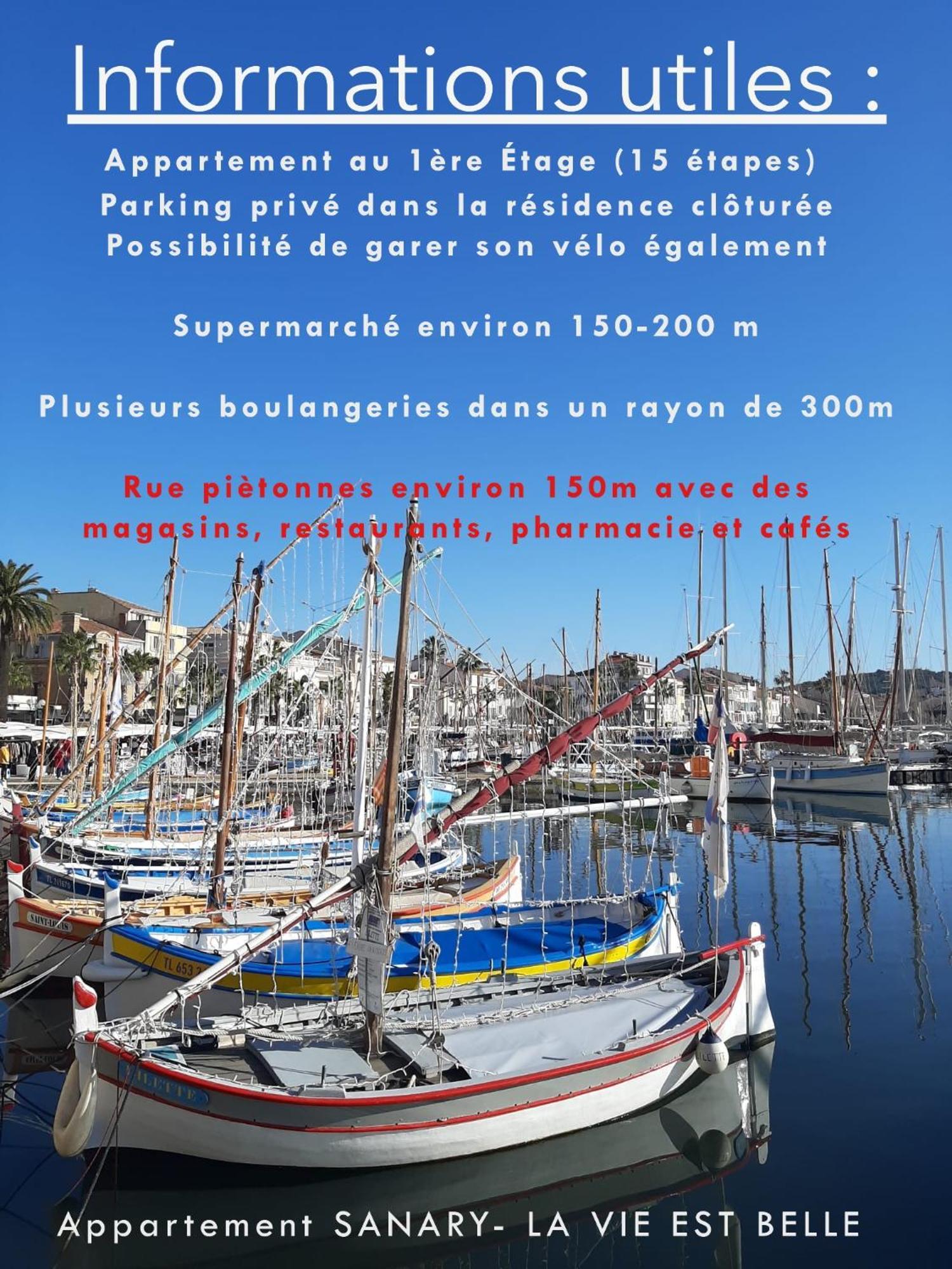 Sanary- La Vie Est Belle- Centre Ville 2 Minutes A Pied- Plage 5 Minutes Exterior photo